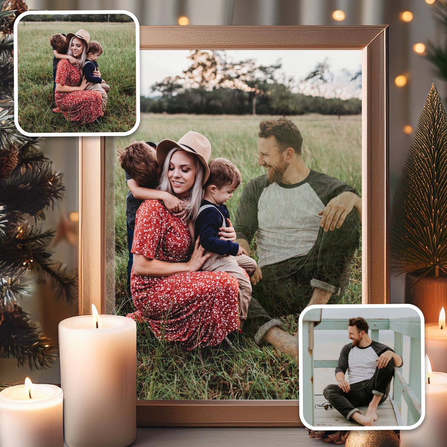 Custom Add Your Loved Ones To Any Photo - Service - lovingmemoryprints