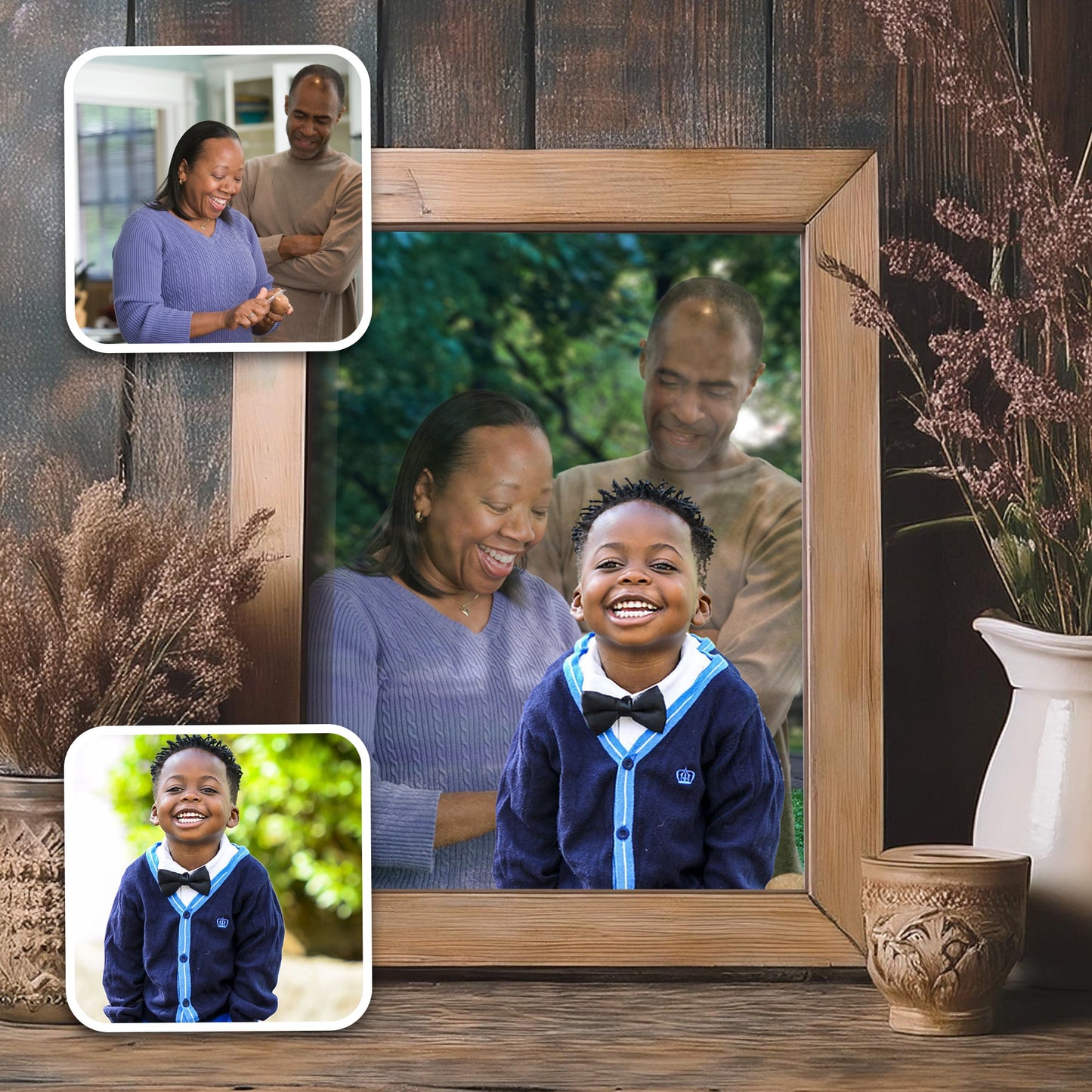 Custom Add Your Loved Ones To Any Photo - Service - lovingmemoryprints