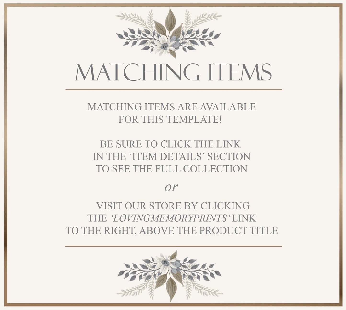 Editable Funeral Program Template for Woman | Obituary Template to Honor Your Loved One | Gold Celebration of Life Program | A107 - lovingmemoryprints