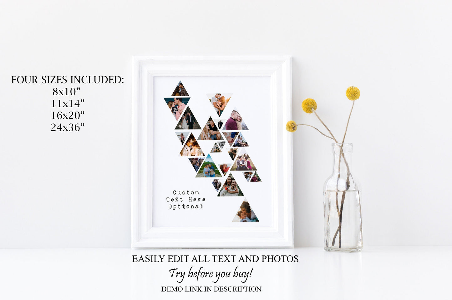 Unique Photo Collage | Family Photo Collage - lovingmemoryprints
