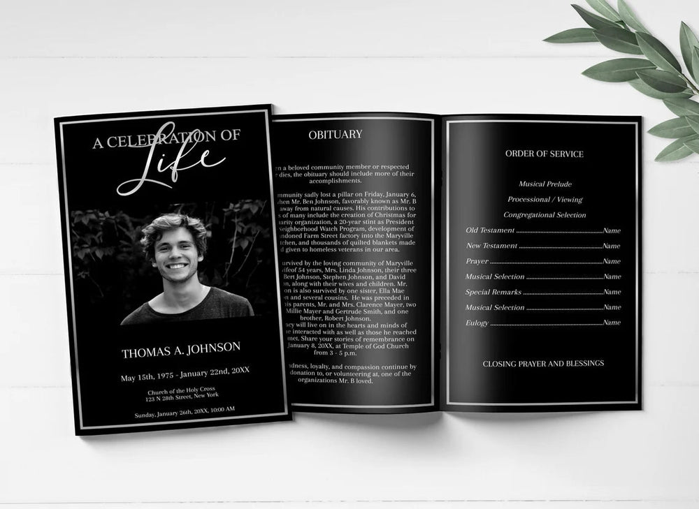 What To Include In A Funeral Program