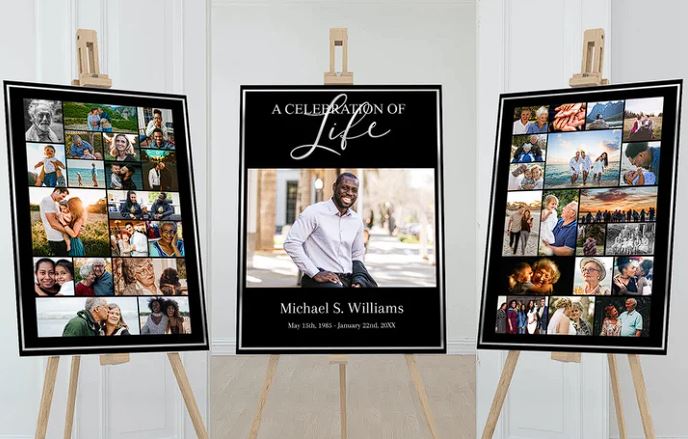 Memorial and Funeral Posters - lovingmemoryprints