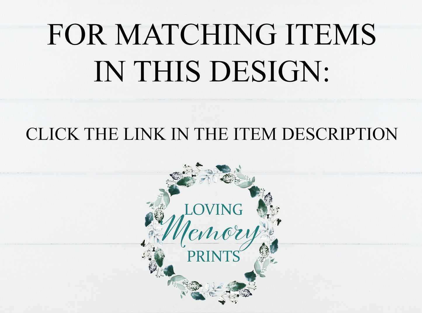 Funeral Invitation Announcement Digital & Physical - lovingmemoryprints