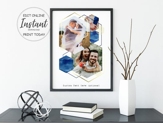 Custom Photo Collage | Birthday Gift | Family Photo Collage