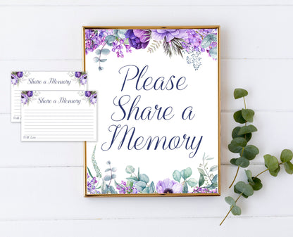 Share a memory poster design