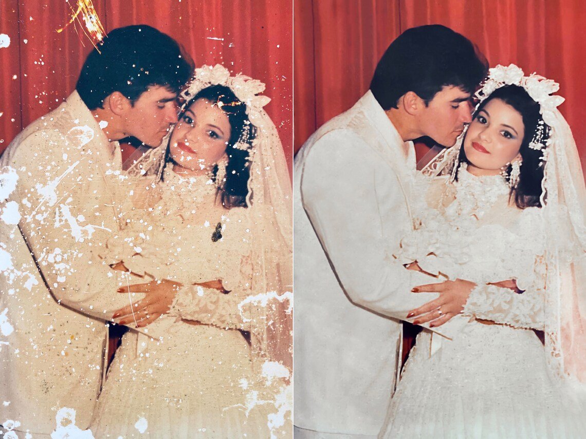 Photo Restoration Services - Image Restore - Enhance - Colorize - lovingmemoryprints